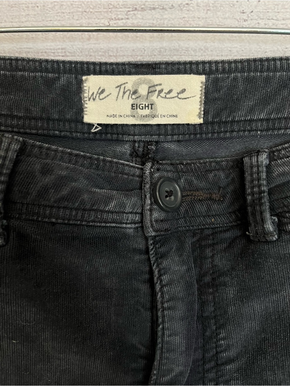 We The Free | Corduroy High-Rise Straight Leg Pants - Picture 7 of 9